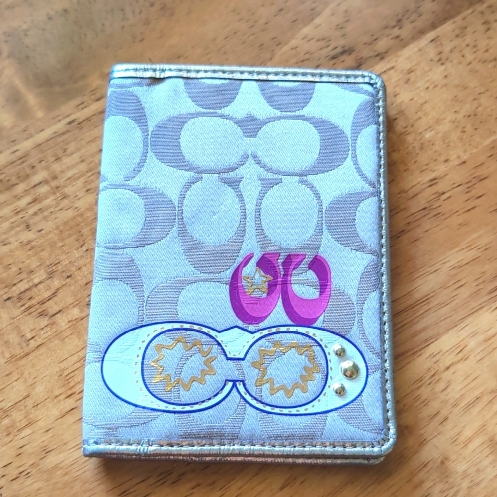 Coach Passport Holder